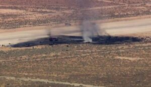 High profile US bomber crashes killing all crew on board
