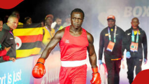 2026 CWG: Idi Amin’s grandson rages after being disqualified for headbutting opponent, says judges are racists
